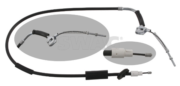 Cable, parking brake - 10 93 4913 SWAG